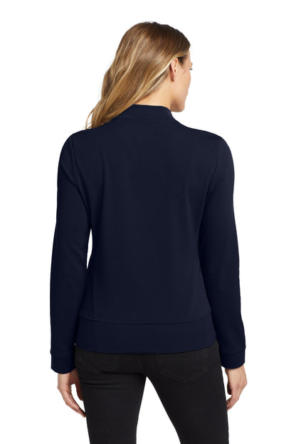 River Blue Nvy OGIO Women's Hinge Full-Zip. LOG820