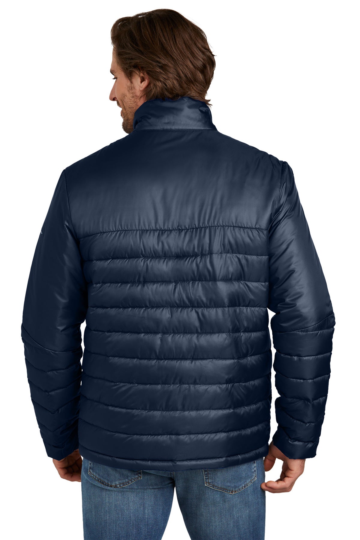 RiverBlNv Eddie Bauer Quilted Jacket EB510