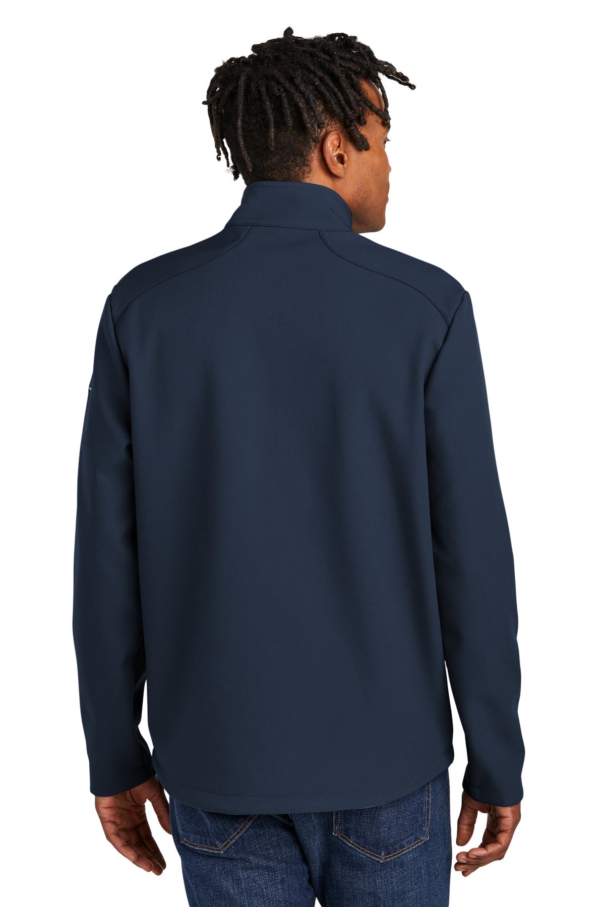 RiverBlNv Eddie Bauer Stretch Soft Shell Jacket EB544