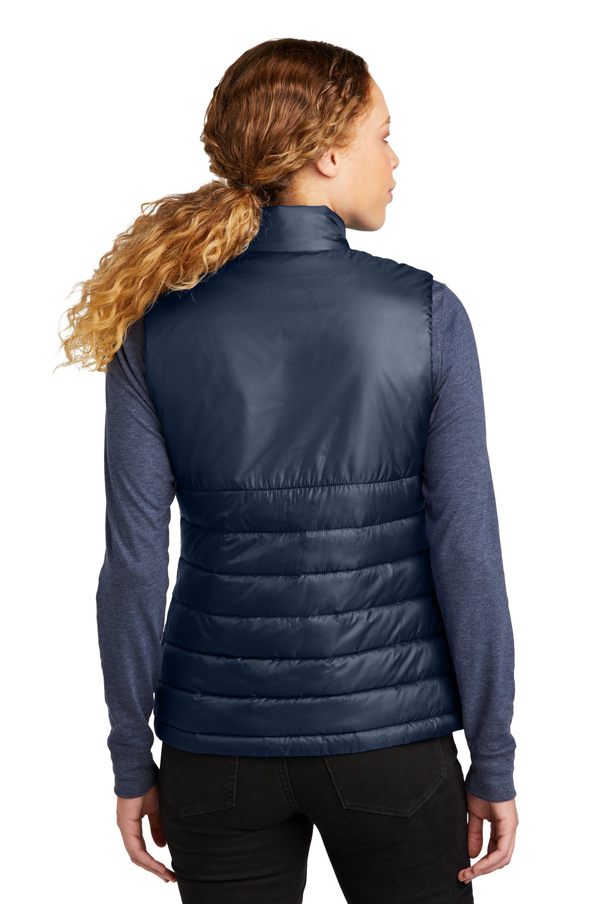 RiverBlNv Eddie Bauer Women's Quilted Vest EB513