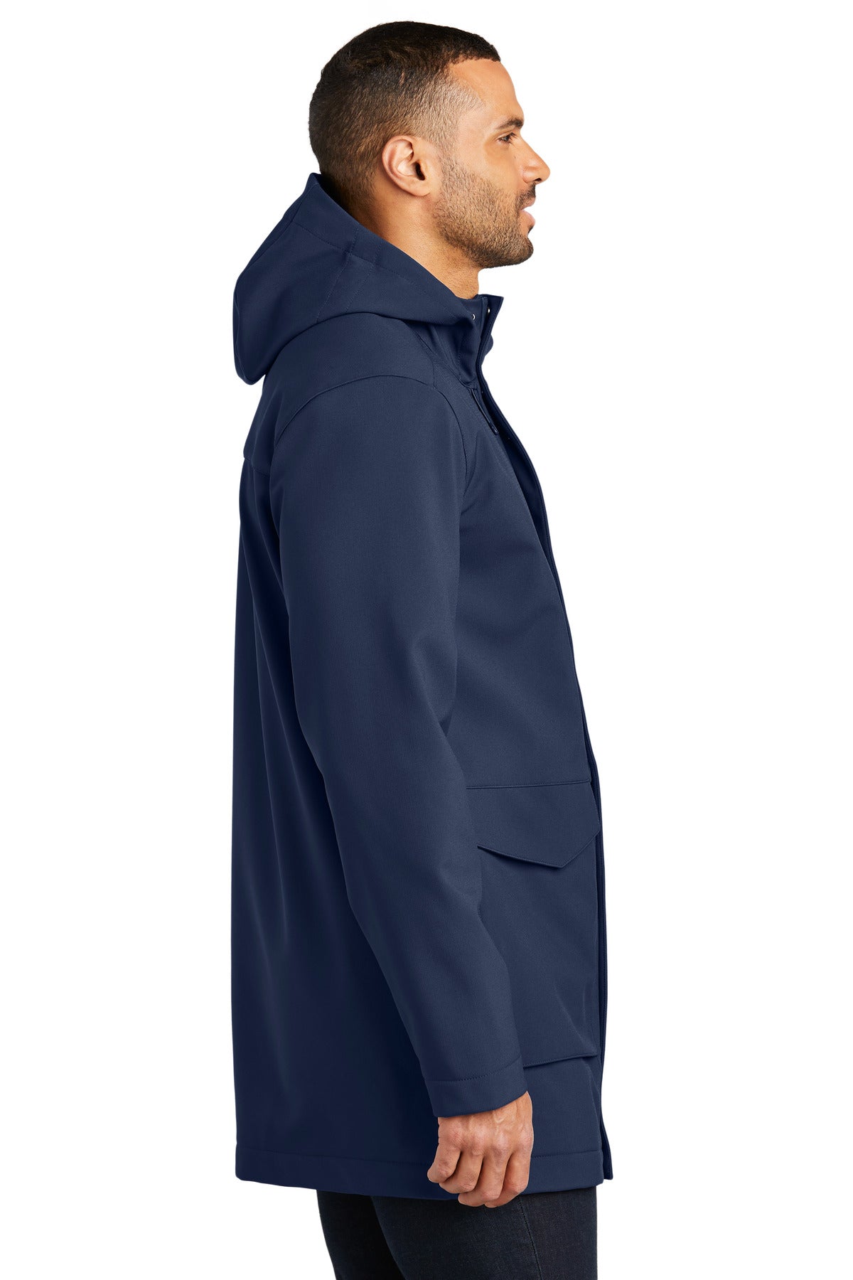 RiverBlNv Port Authority Collective Outer Soft Shell Parka J919