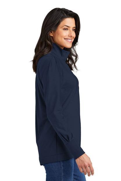 RiverBlNv Port Authority Women's Fairway Stretch 1/4-Zip LK829