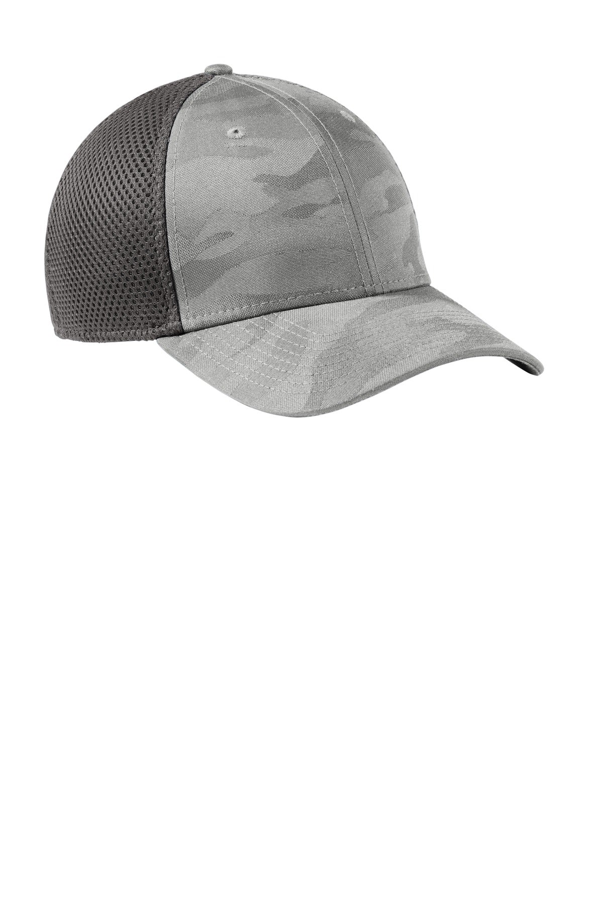 Rnst Gy Ca/Gra New Era Tonal Camo Stretch Tech Mesh Cap NE1091