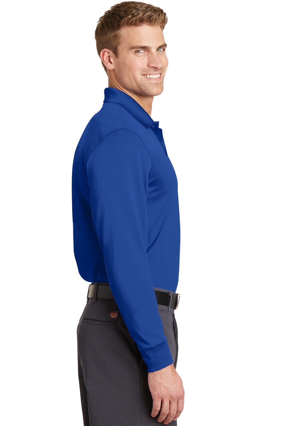 Royal CornerStone Select Snag-Proof Long Sleeve Polo. CS412LS
