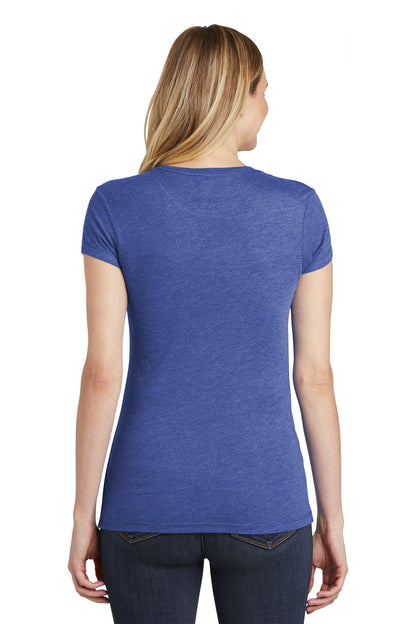 Royal Frost District Women's Fitted Perfect Tri Tee. DT155