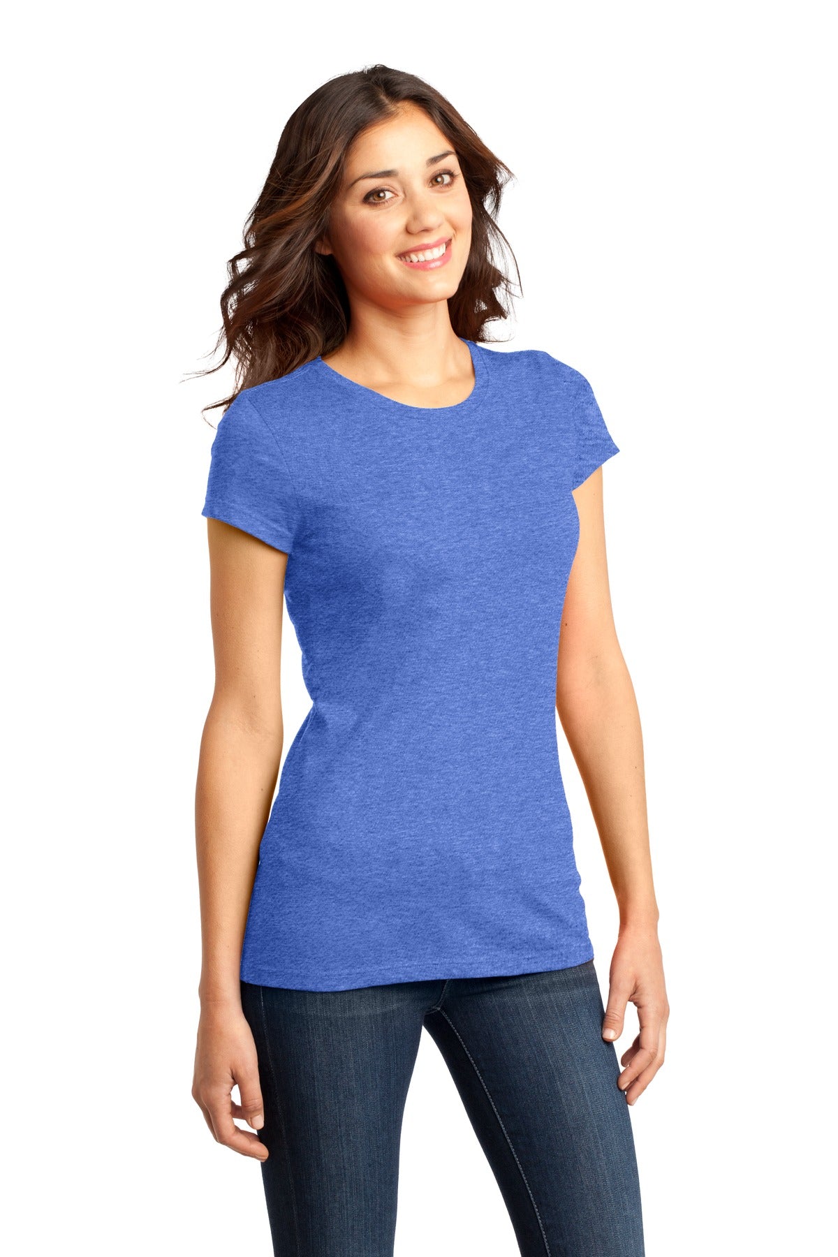 Royal Frost District Women's Fitted Very Important Tee . DT6001