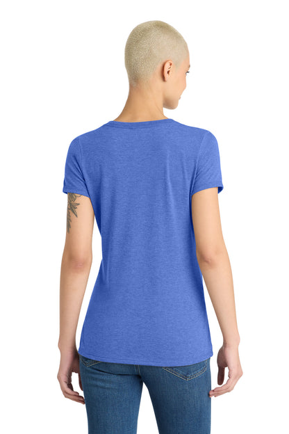 Royal Frost District Women's Perfect Tri V-Neck Tee. DM1350L