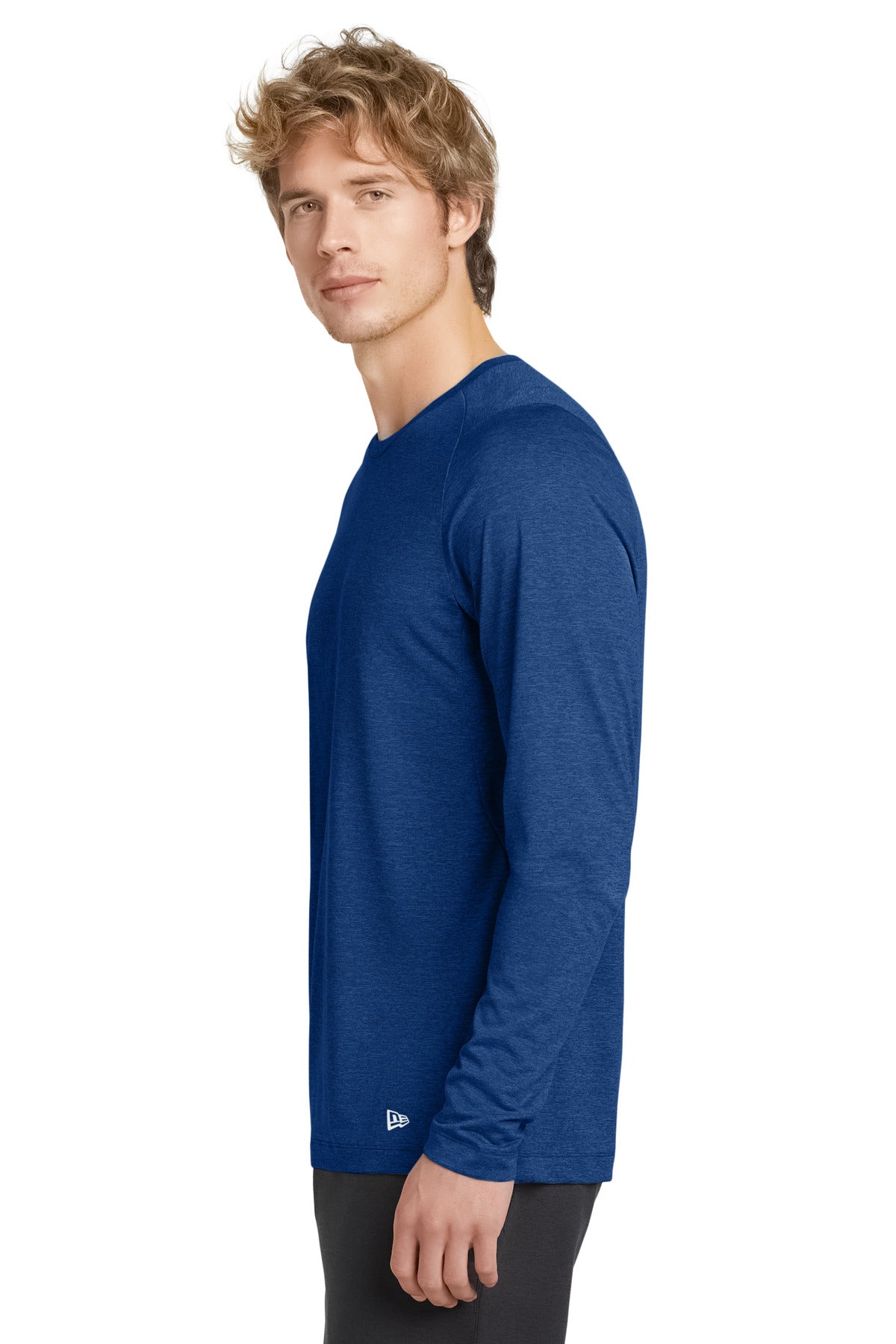Royal New Era Series Performance Long Sleeve Crew Tee. NEA201