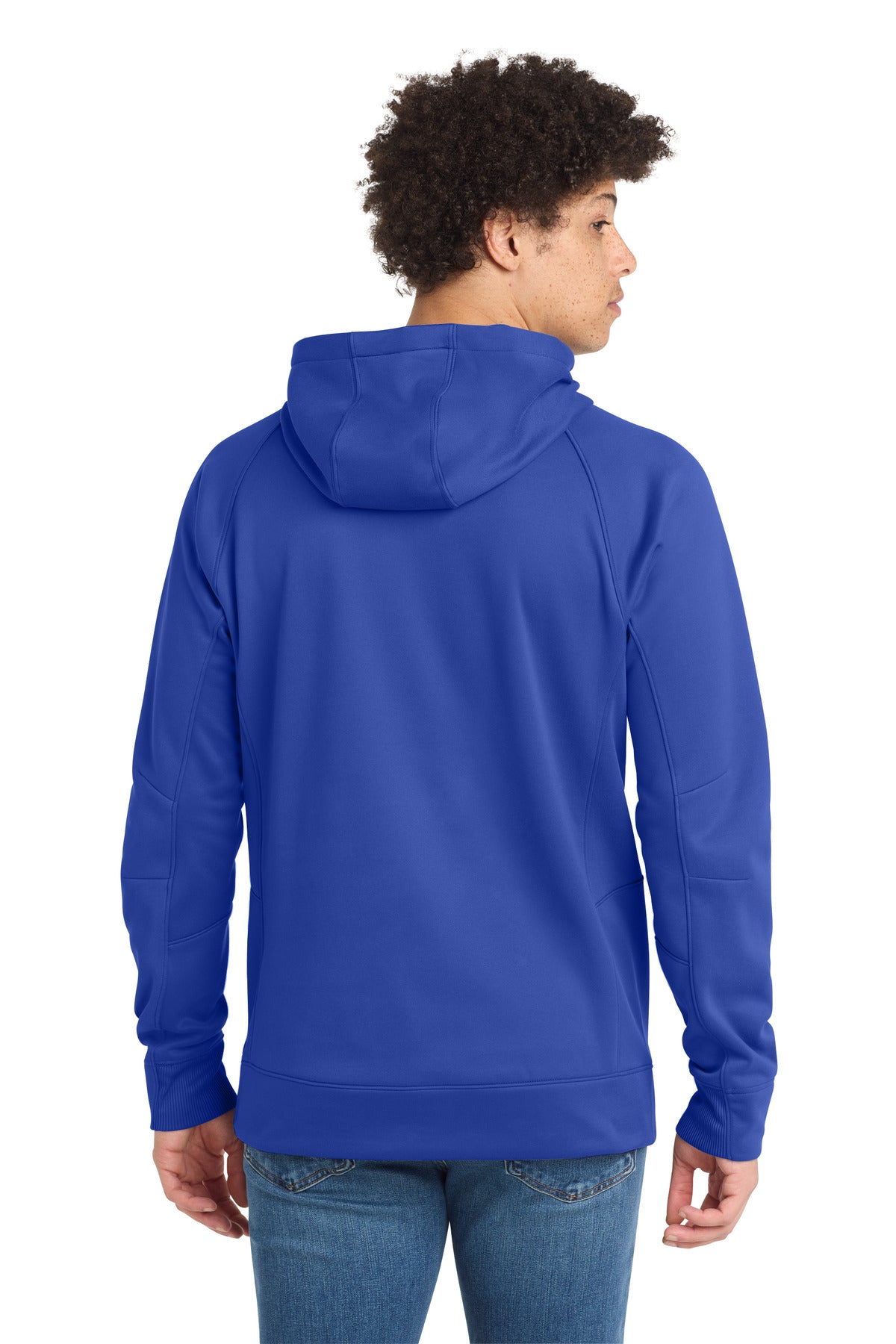 Royal New Era Venue Fleece Pullover Hoodie. NEA520