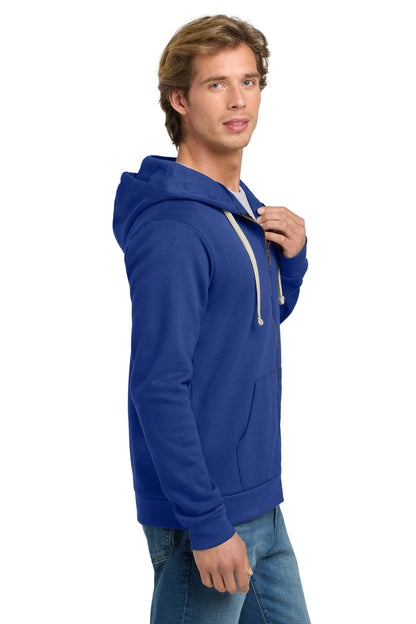 Royal Next Level Apparel Adult Santa Barbara Zip Hoodie. NL9602