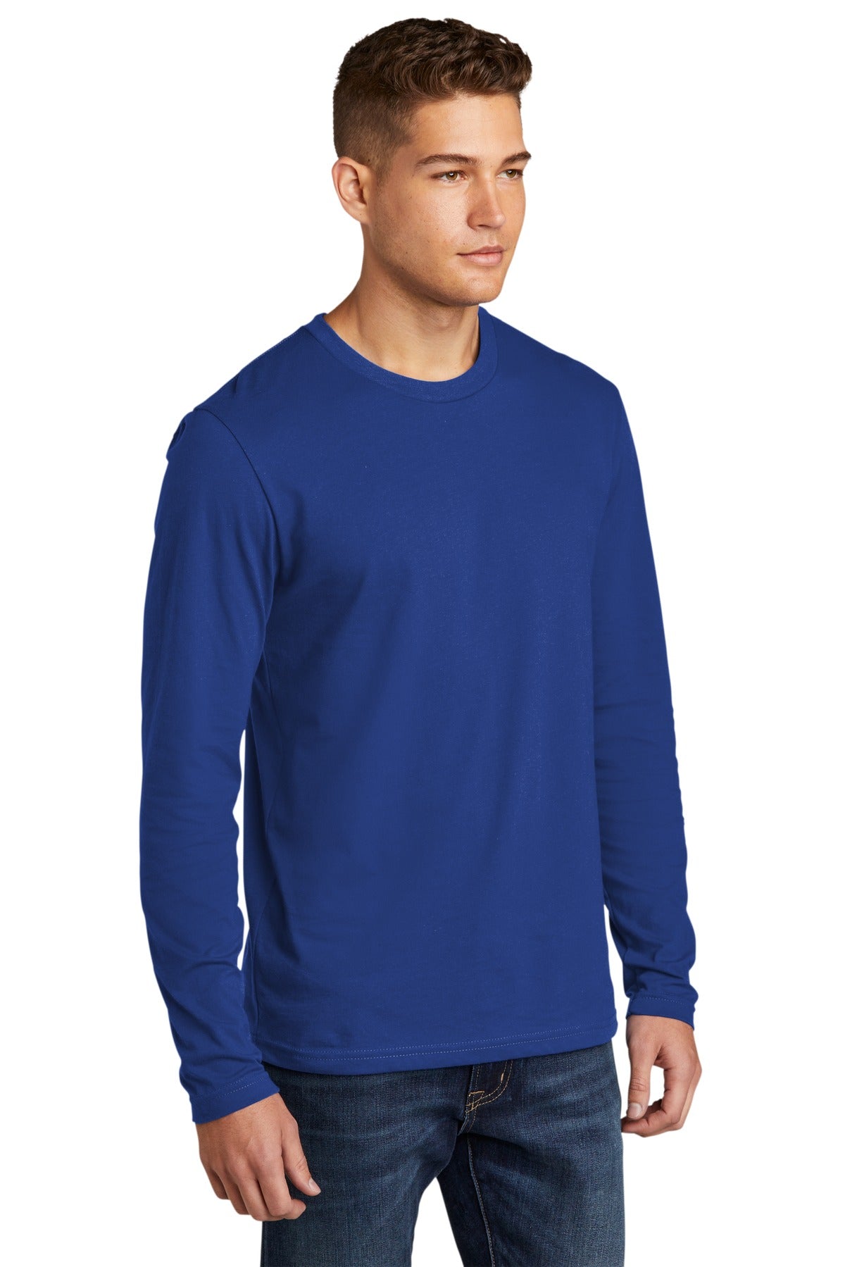 Royal Next Level Apparel Cotton Long Sleeve Tee. NL3601