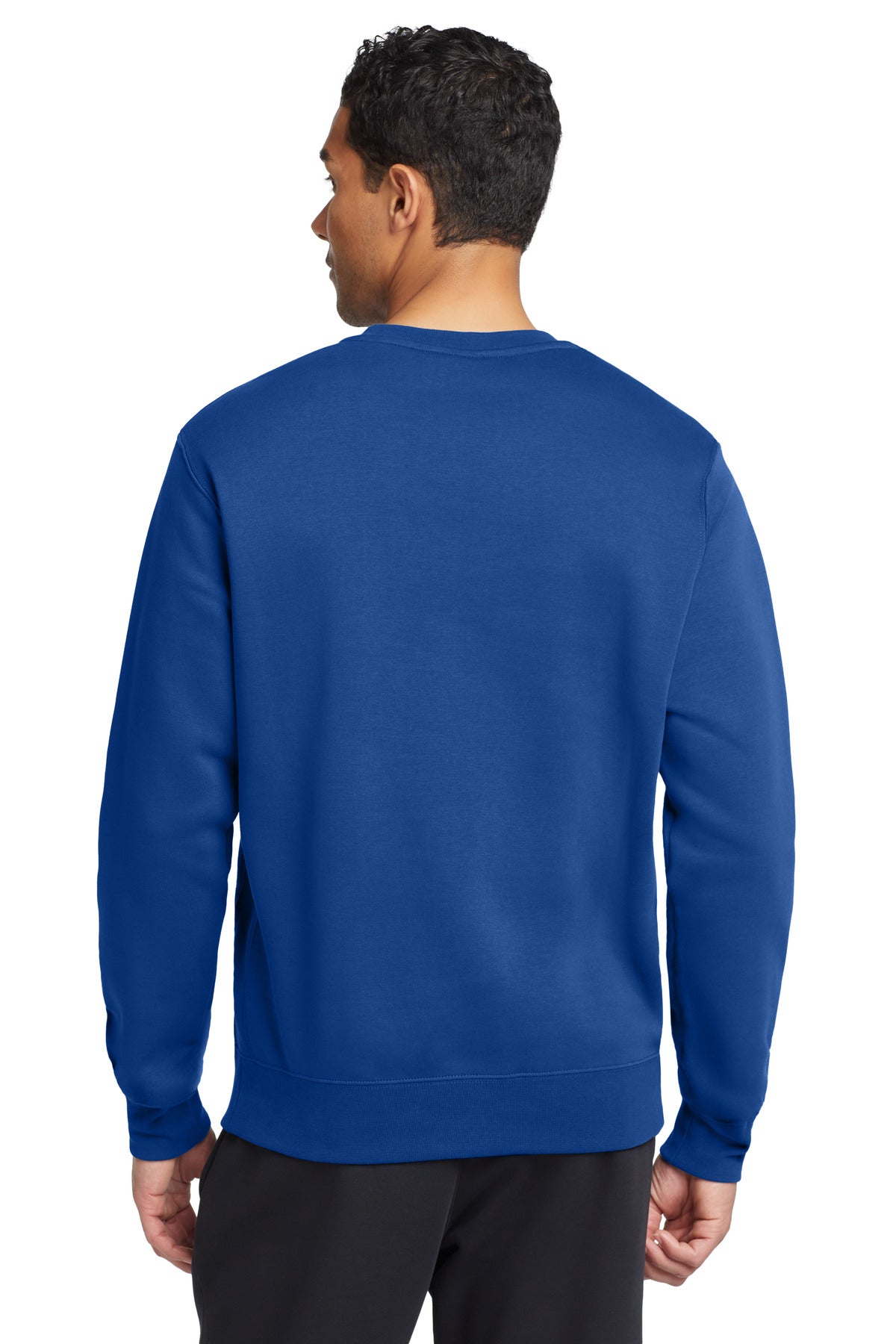 Royal Nike Club Fleece Crew CJ1614