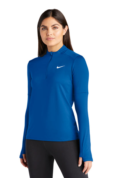 Royal Nike Women's Dri-FIT Element 1/2-Zip Top NKDH4951