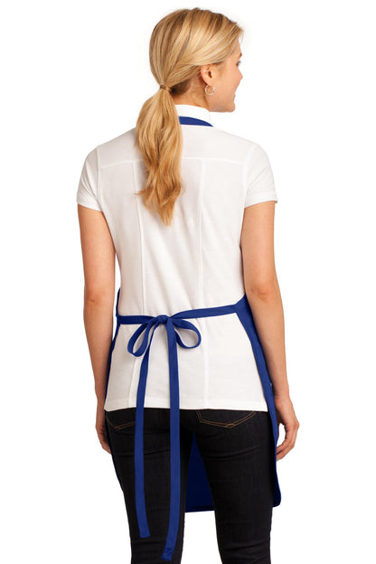 Royal Port Authority Easy Care Full-Length Apron with Stain Release. A703