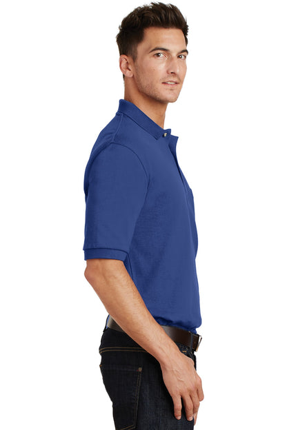 Royal Port Authority Heavyweight Cotton Pique Polo with Pocket. K420P
