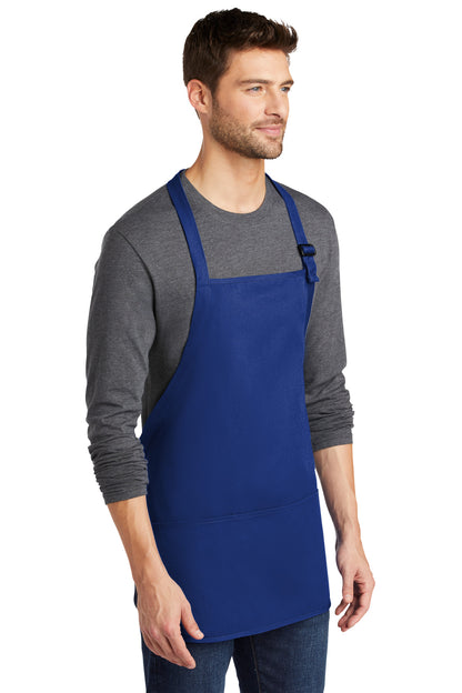Royal Port Authority Medium-Length Apron with Pouch Pockets. A510