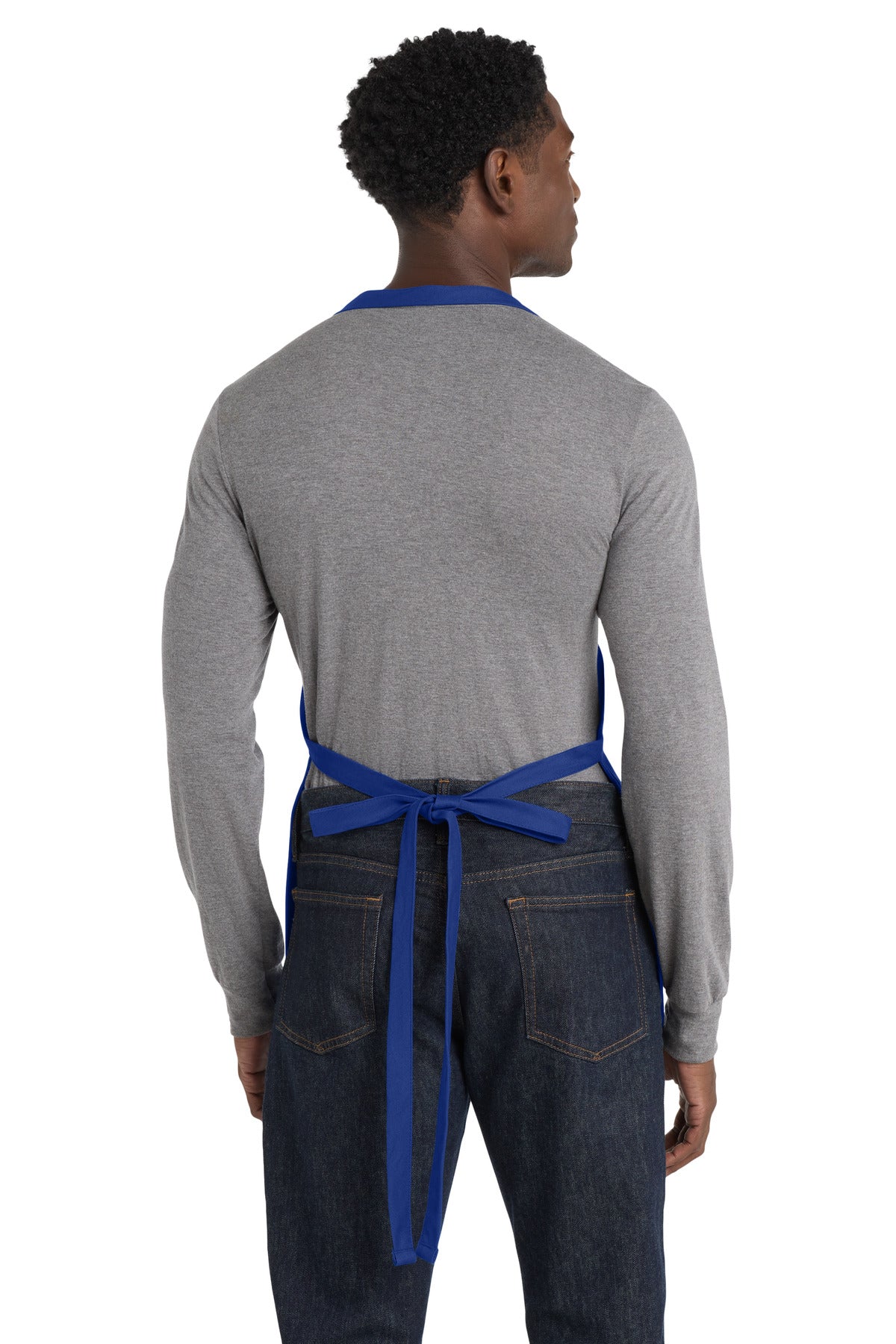 Royal Port Authority Medium-Length Apron with Pouch Pockets. A510