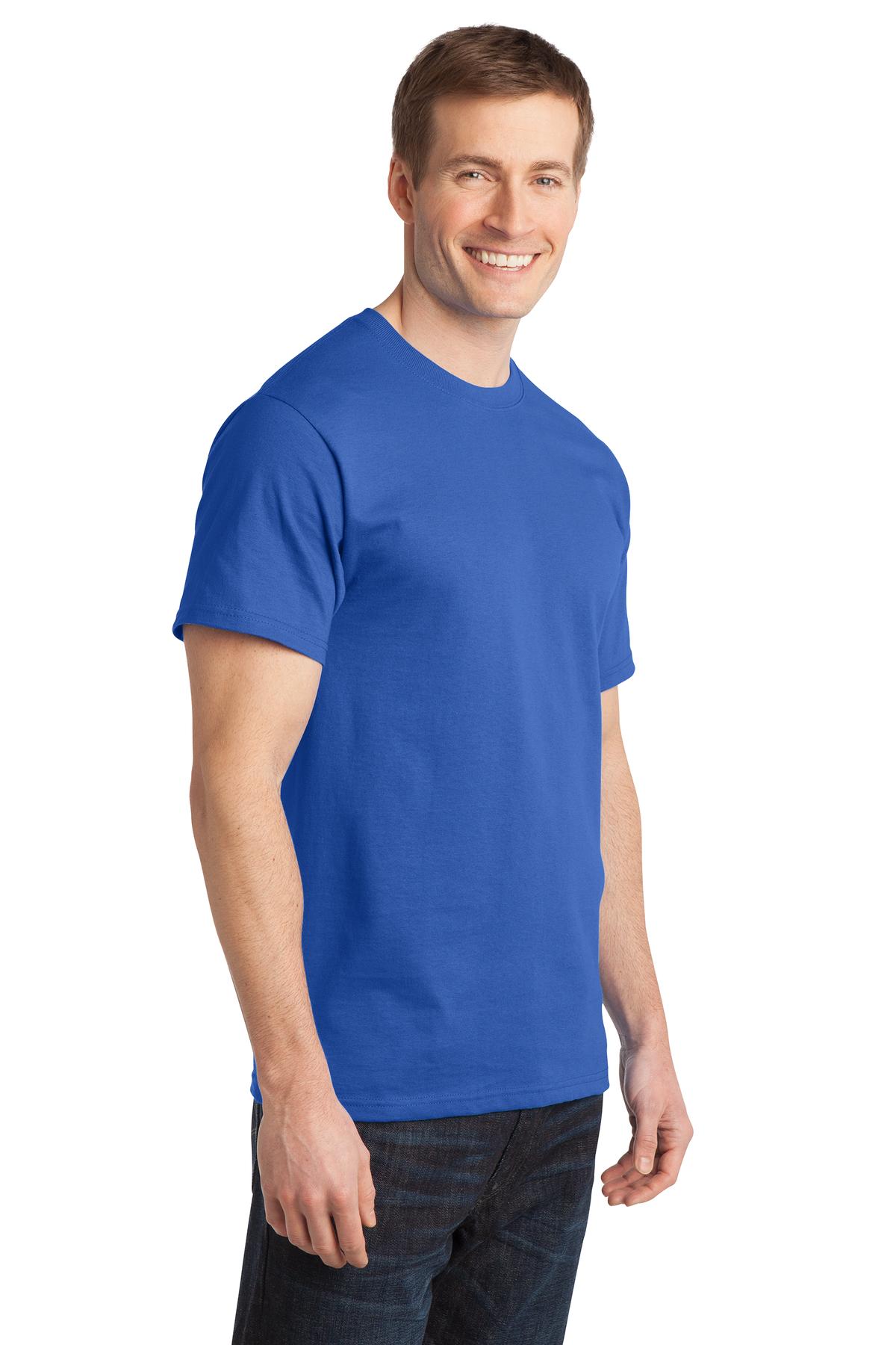 Royal Port & Company - Ring Spun Cotton Tee. PC150