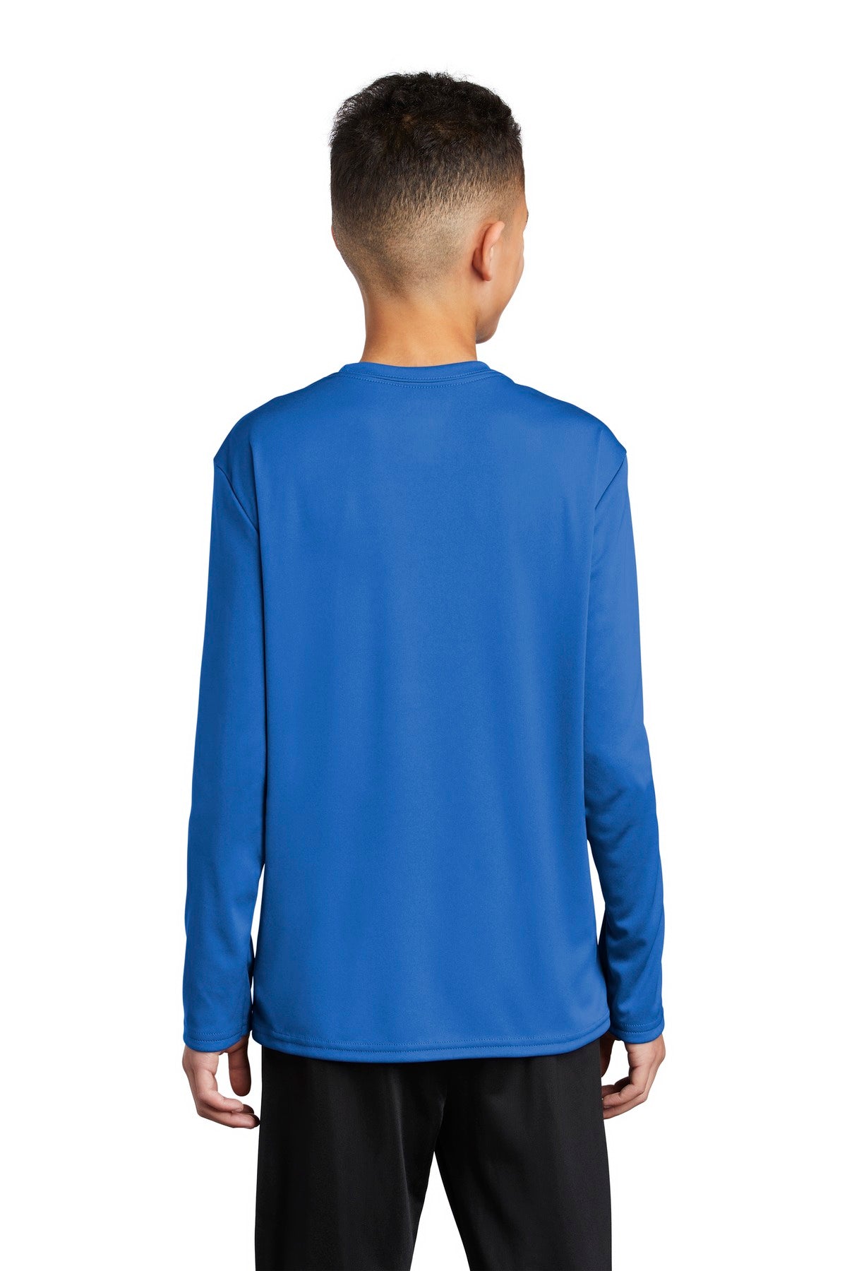 Royal Port & Company Youth Long Sleeve Performance Tee PC380YLS