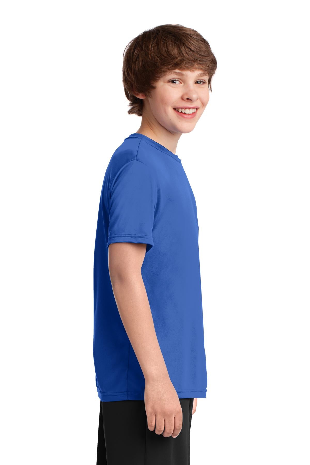 Royal Port & Company Youth Performance Tee. PC380Y