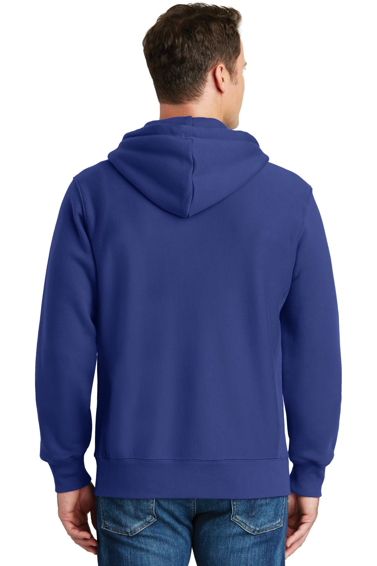 Royal Sport-Tek Super Heavyweight Full-Zip Hooded Sweatshirt. F282