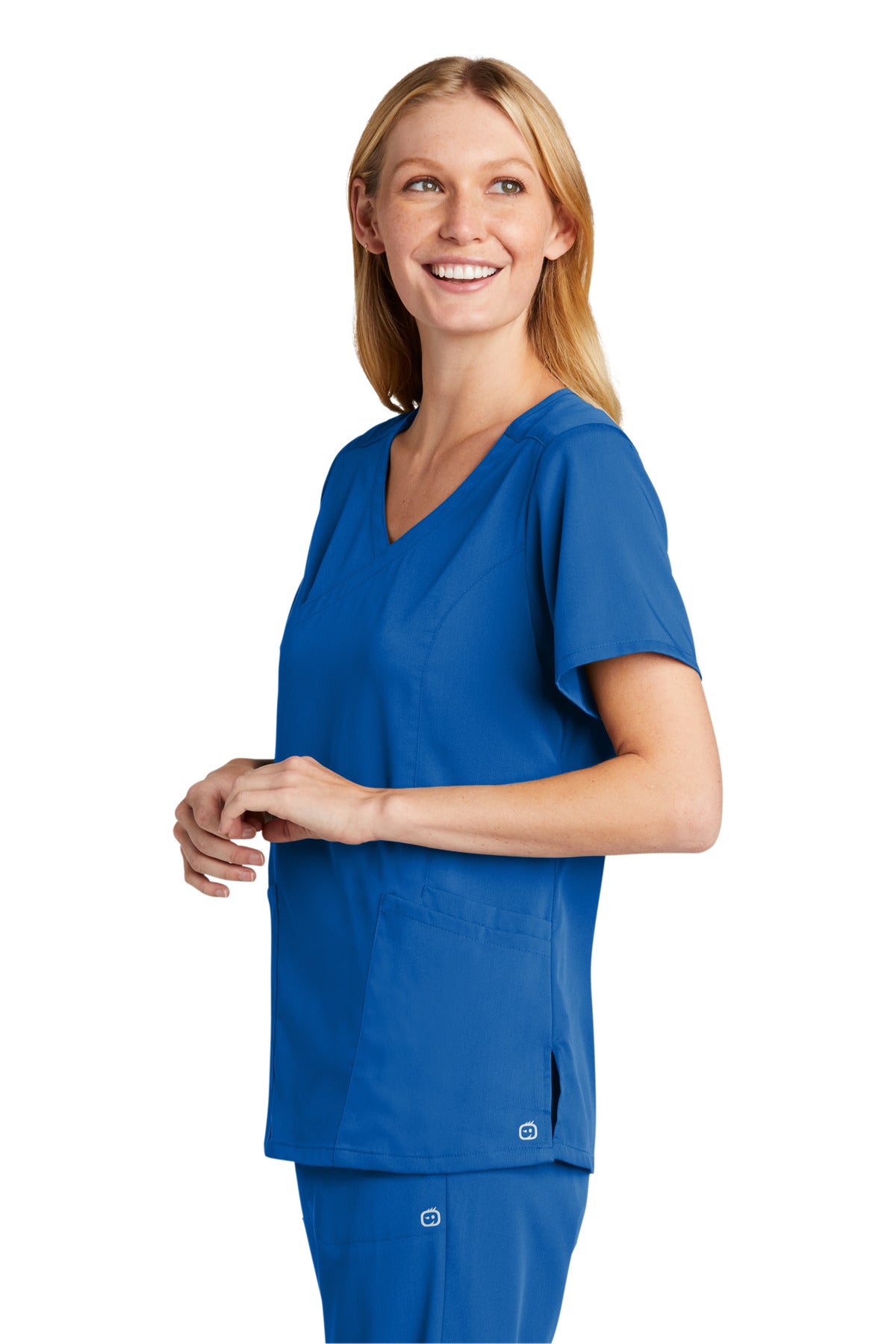 Royal Wink Women's Premiere Flex Mock Wrap Top WW4268