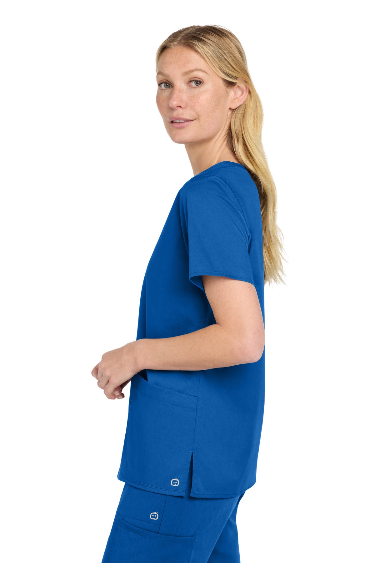 Royal Wink Women's WorkFlex Mock Wrap Top WW4760