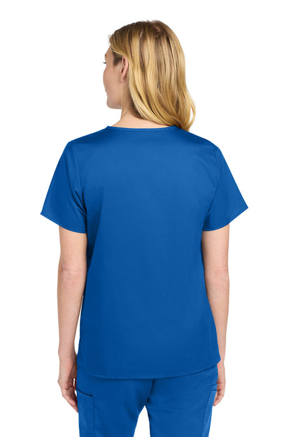 Royal Wink Women's WorkFlex Mock Wrap Top WW4760