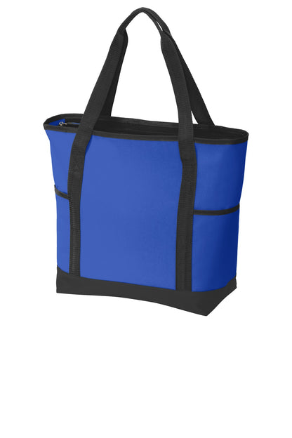 Royal/Black Port Authority On-The-Go Tote. BG411