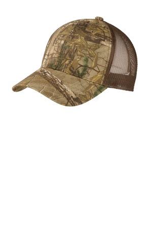 RT Extra/Ne Or Port Authority Structured Camouflage Mesh Back Cap. C930