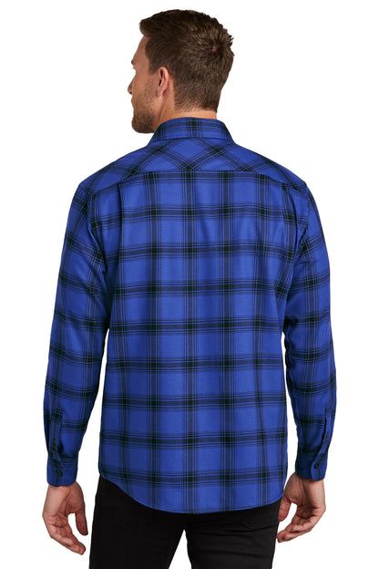 Ry/BkOpPld Port Authority Plaid Flannel Shirt. W668