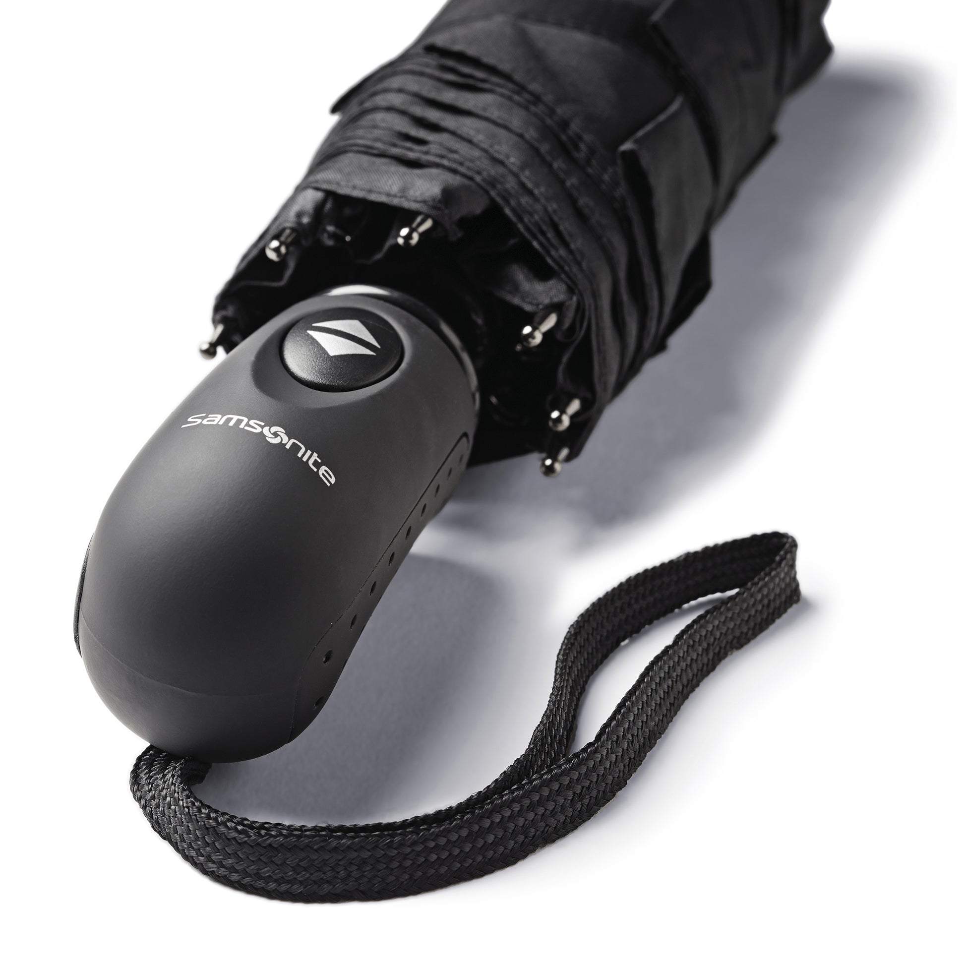 Black Samsonite Windguard Auto Open/Close Umbrella