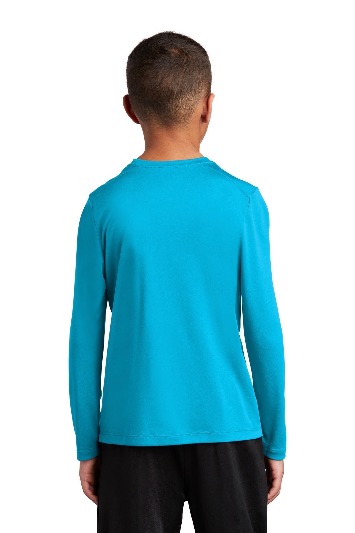 Sapphire Sport-Tek Youth Posi-UV Pro Long Sleeve Tee. YST420LS