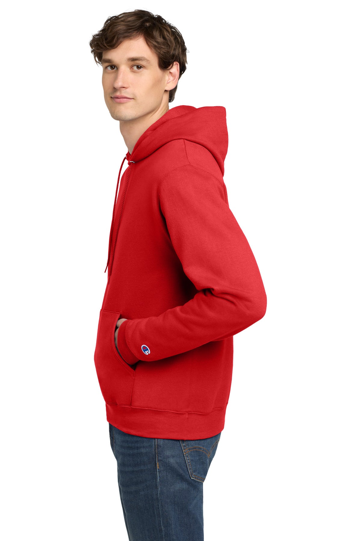 Scarlet Champion Powerblend Pullover Hoodie. S700