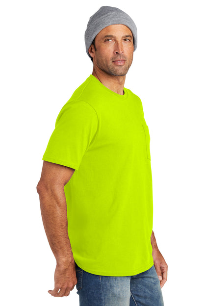 SftyGrn Volunteer Knitwear All-American Pocket Tee VL100P