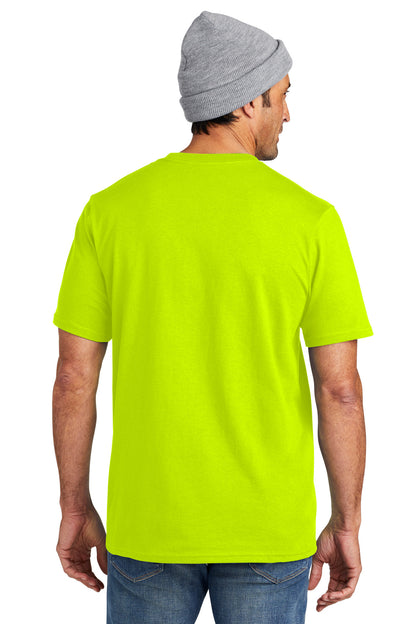 SftyGrn Volunteer Knitwear All-American Pocket Tee VL100P