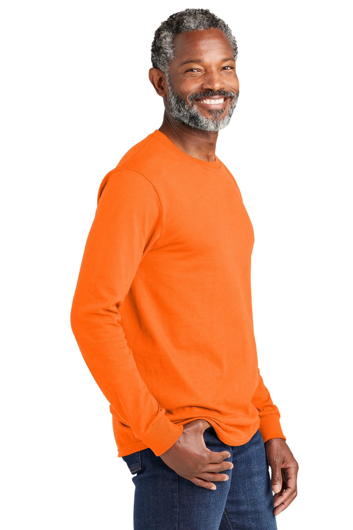 SftyOrg Volunteer Knitwear All-American Long Sleeve Tee VL100LS