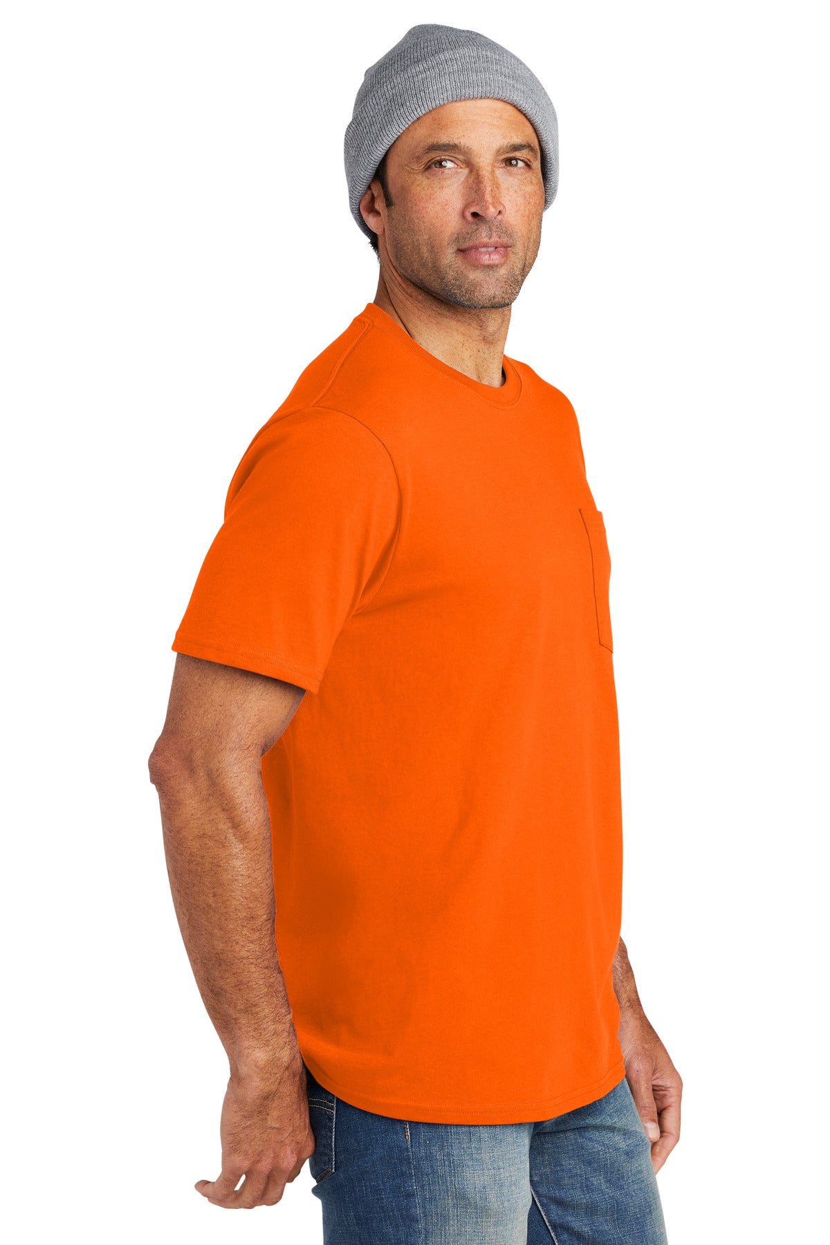 SftyOrg Volunteer Knitwear All-American Pocket Tee VL100P