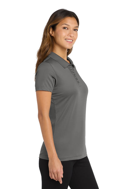 Shadow Grey Port Authority Women's Eclipse Stretch Polo. LK587