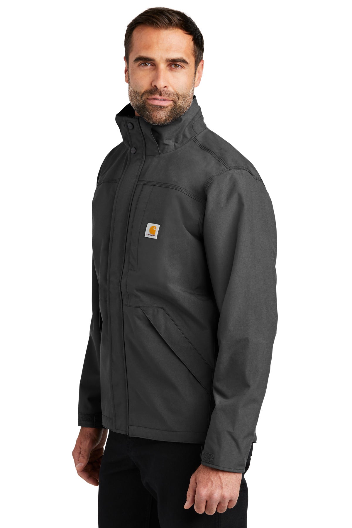 ShadowGrey Carhartt Storm Defender Shoreline Jacket CT104670