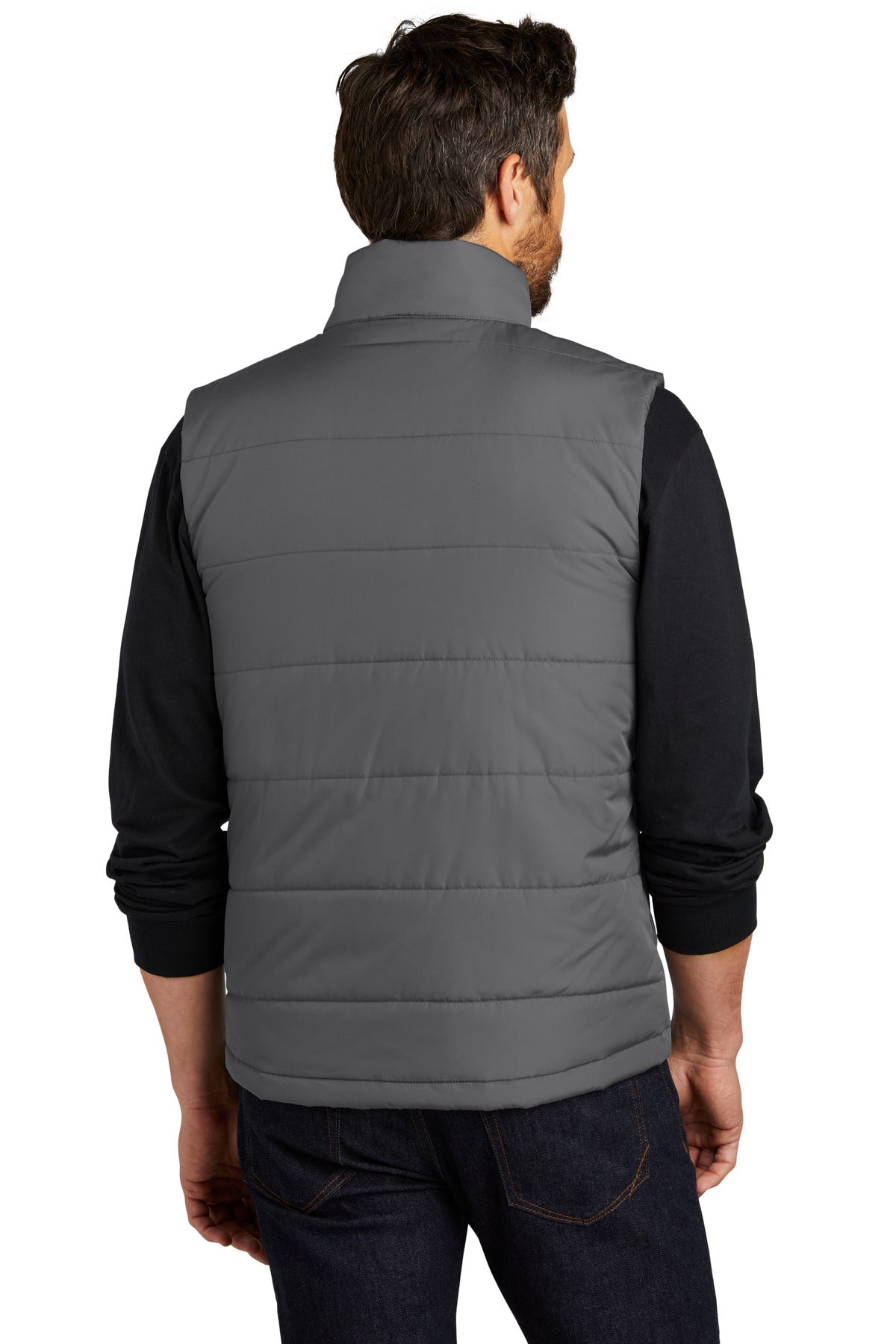 ShadowGrey Port Authority Puffer Vest J853