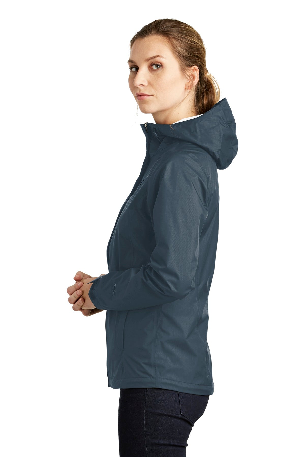 Shady Blue The North Face Women's DryVent Rain Jacket. NF0A3LH5