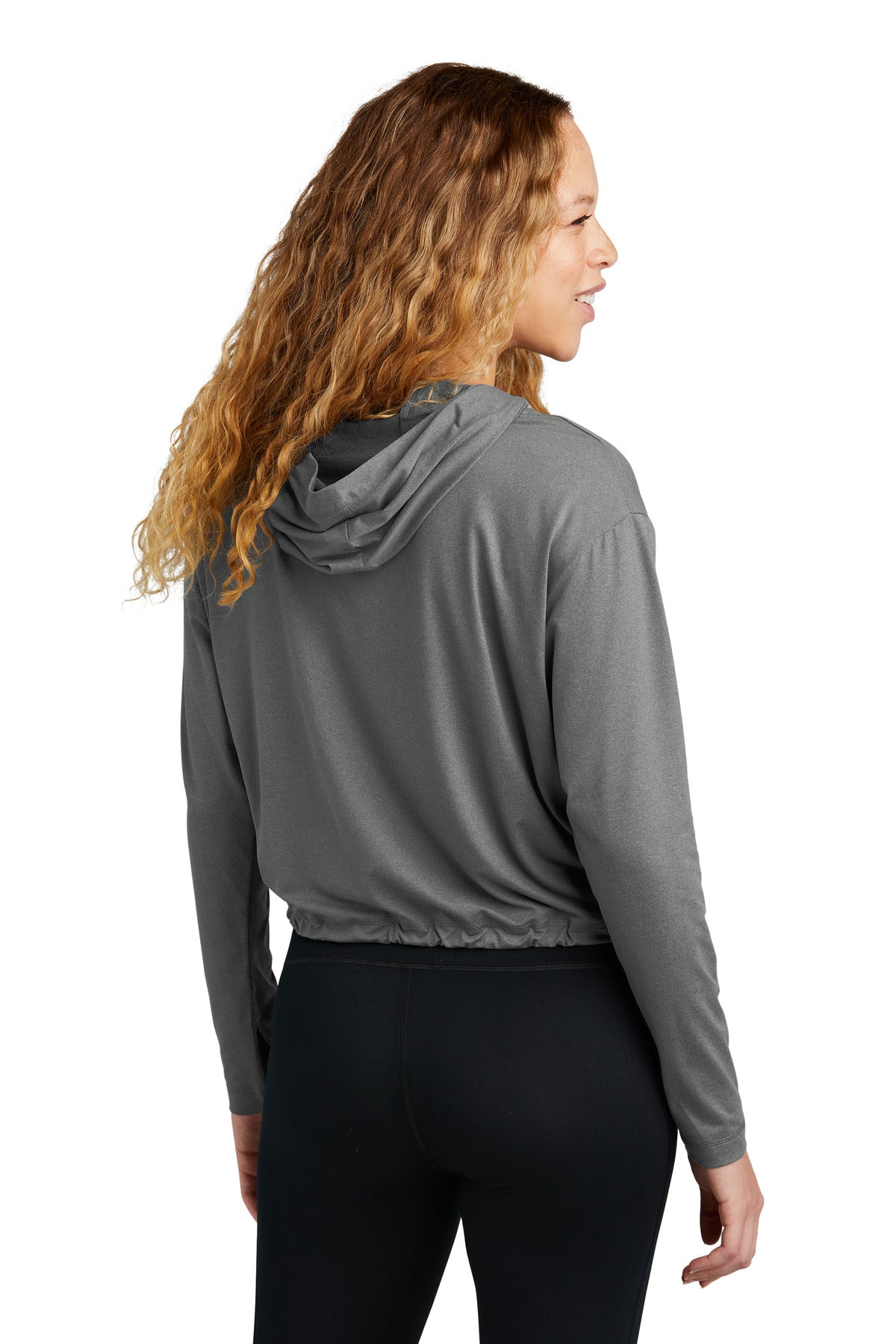 ShdGyHthr New Era Women's Power Long Sleeve Hoodie LNEA229