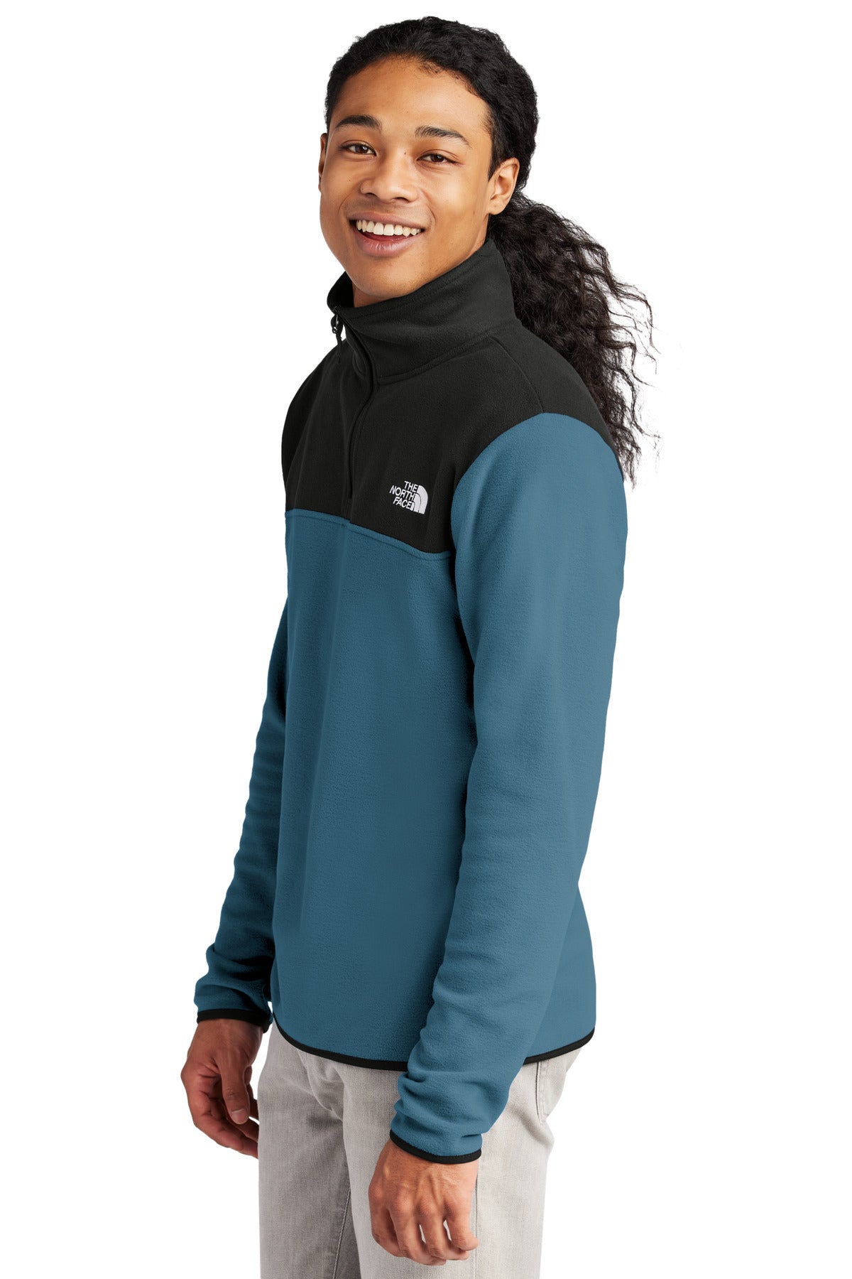 ShdyB/TNFB The North Face Glacier 1/4-Zip Fleece NF0A7V4L