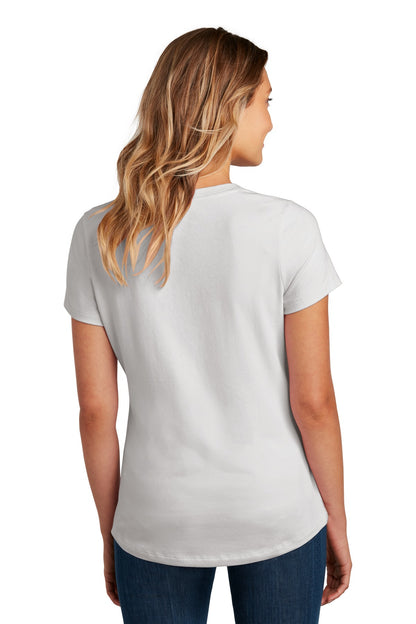 Silver Mist District Women's Flex Scoop Neck Tee DT7501