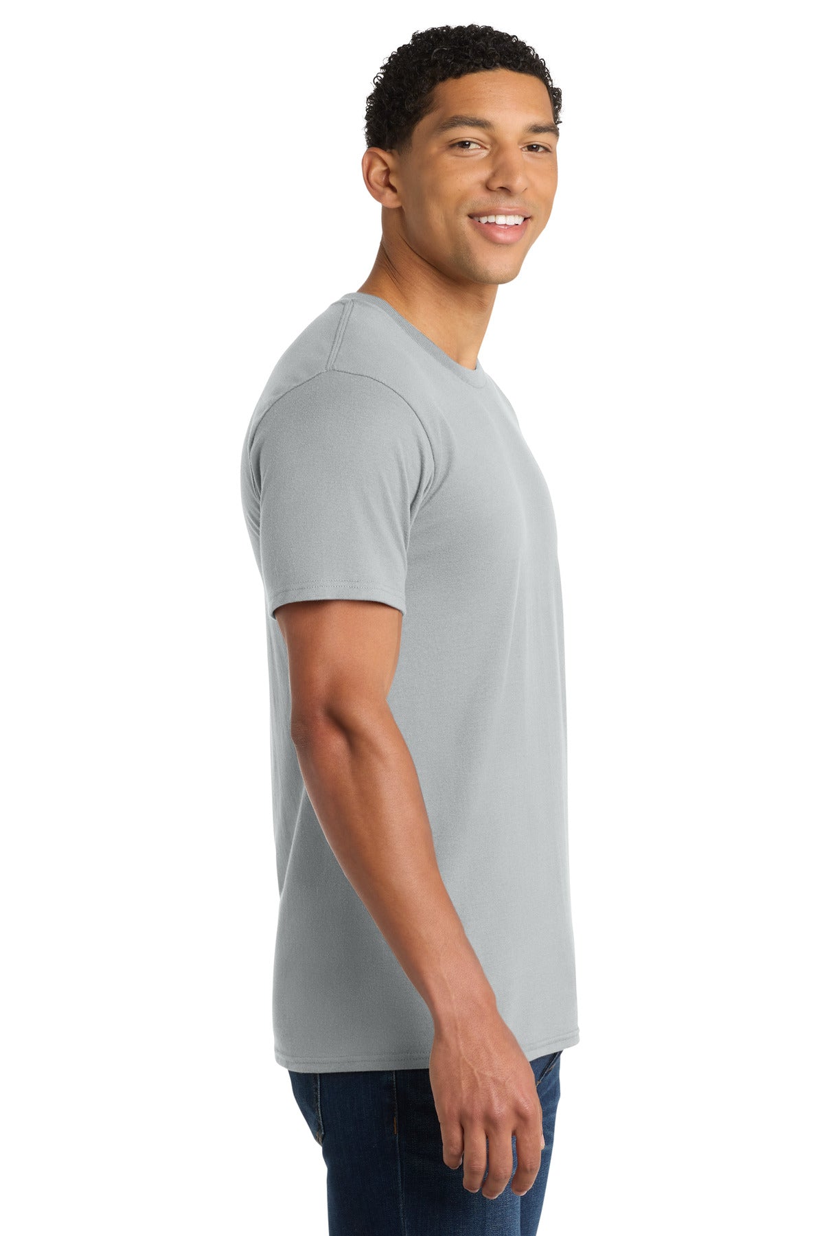 Silver Port & Company - Ring Spun Cotton Tee. PC150