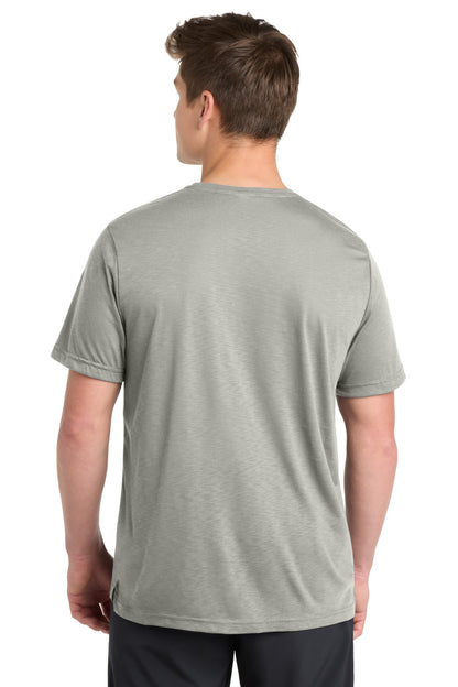 Silver Sport-Tek PosiCharge Strive Tee. ST430