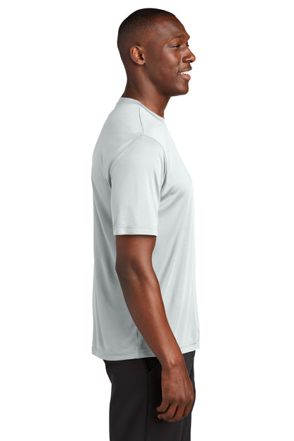 Silver Sport-Tek Tall PosiCharge Competitor Tee. TST350