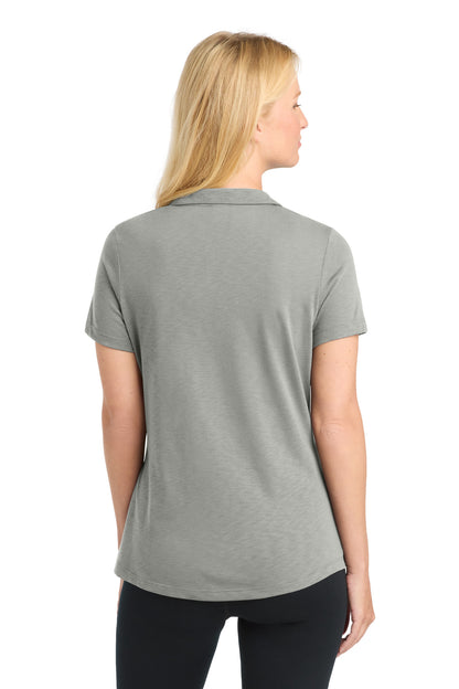Silver Sport-Tek Women's PosiCharge Strive Polo. LST530