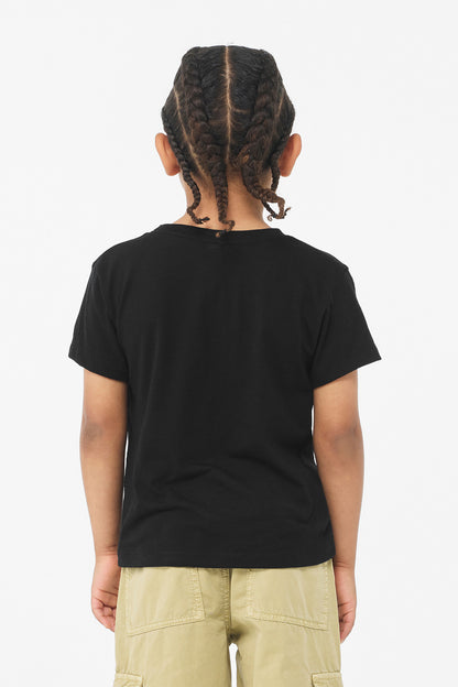 SldBkBlend BELLA+CANVAS Youth Heather CVC Tee BC3001YCVC